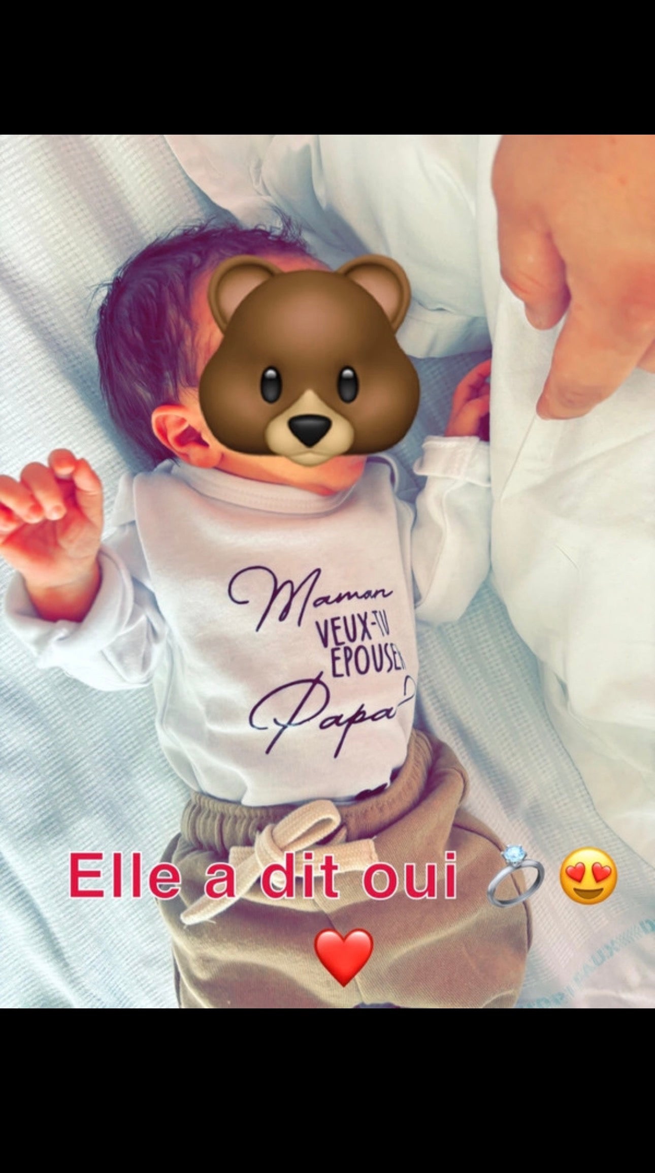 Body annonce mariage – “Maman, veux-tu épouser Papa ?” 💍 | Body bébé original, demande en mariage surprise, idée cadeau romantique