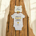 Ensemble bébé annonce grossesse cadeau papa / surprise papa