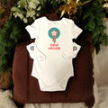 Morocco Baby Outfit 🇲🇦 – Dima Maghrib Baby Bodysuit & Socks – Moroccan Baby Gift – Football Fan Baby Clothes