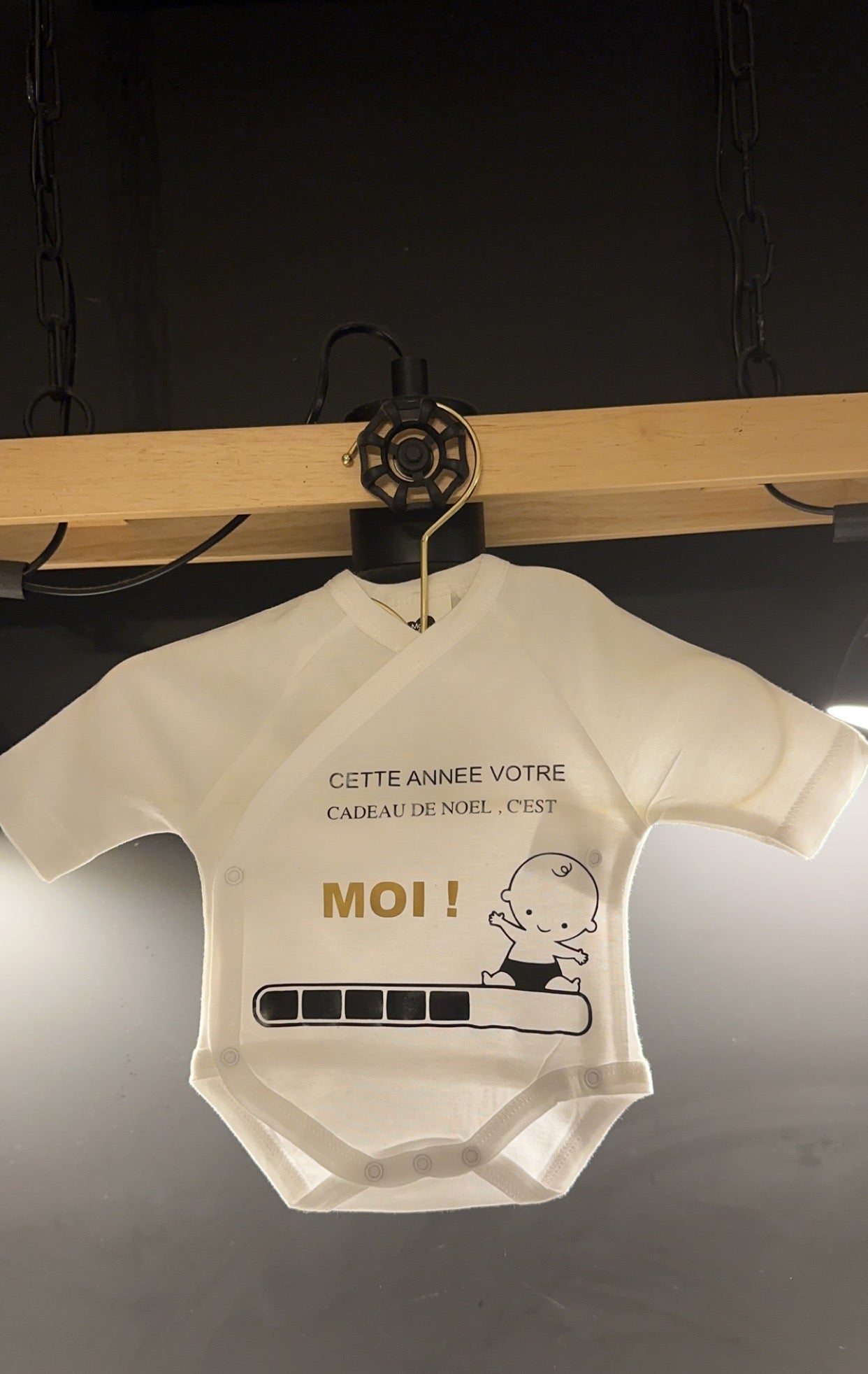 🎁 Body bébé “Cette année votre cadeau de Noël, c’est moi !” ✨ | Annonce grossesse originale | Idée cadeau future maman & papa